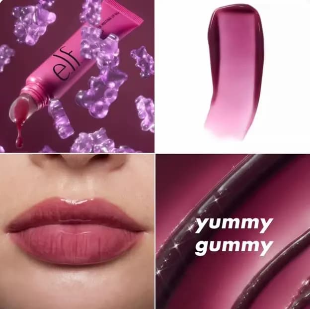 Elf Lip Gloss 6 couleurs baume à lèvres en option léger hydratant nourrissant réparateur améliorer l