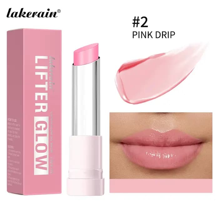 Lakerain – baume à lèvres brillant, hydratant longue durée, nourrissant, soin quotidien, lisse, fond