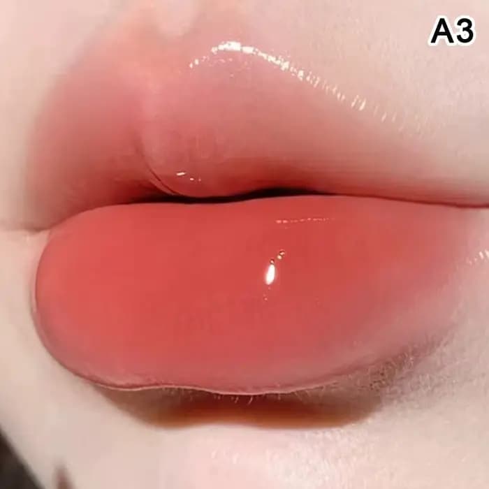 Gloss à lèvres miroir HERORANGE : hydratant, longue tenue et résistant à la décoloration ; crée un f