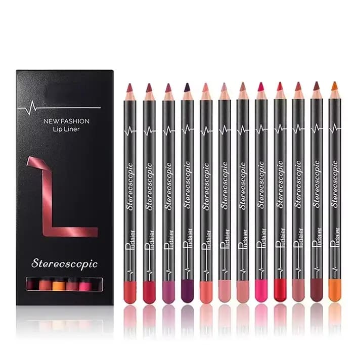 Jules Liner-Ensemble de Crayons à Lèvres, Velours Imperméable, 256