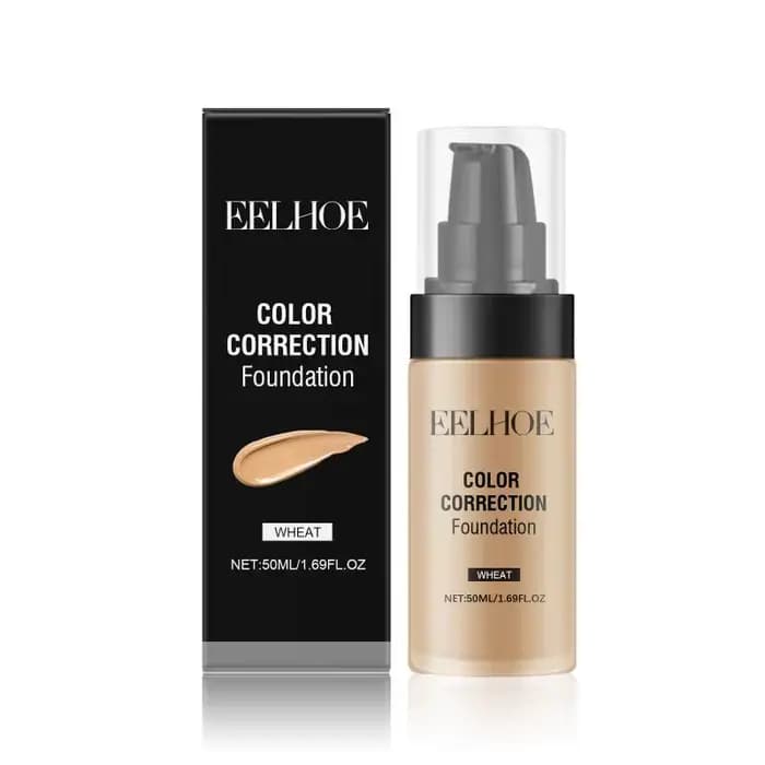 Fond de teint correcteur 50 ml, léger et hydratant, éclaircissant et nourrissant, mat et transparent