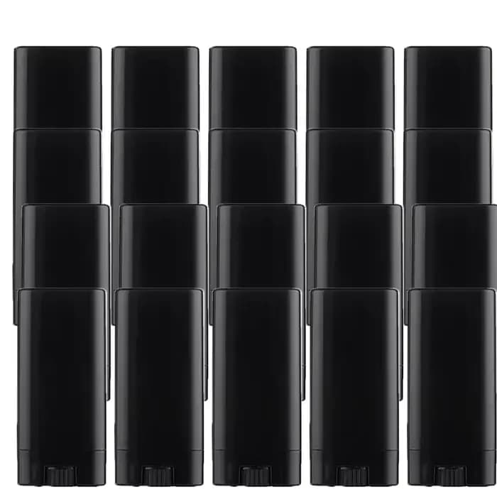 Tubes de baume Jules recyclables, 20 pièces 15ml, ovales en plastique torsadé, pour zones de bricola