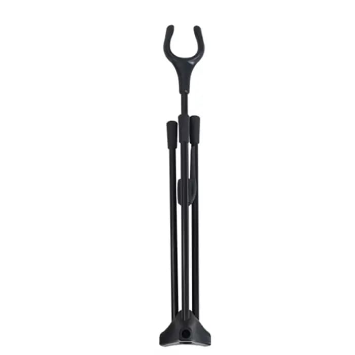 Support d'arc robuste pour arcs classiques et recurves, léger et portable avec base triangulaire pou