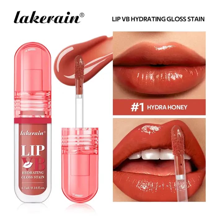 Brillant hydratant pour les lèvres, tache, dureté brillante instantanée, hydratant longue durée, apa
