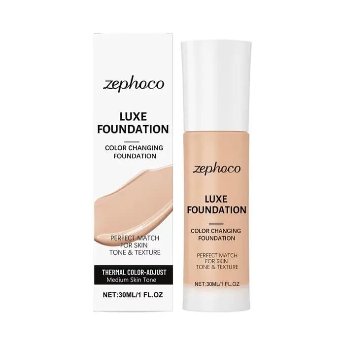 Fond de teint liquide imperméable à haute couverture, correcteur longue durée, fond de teint changea