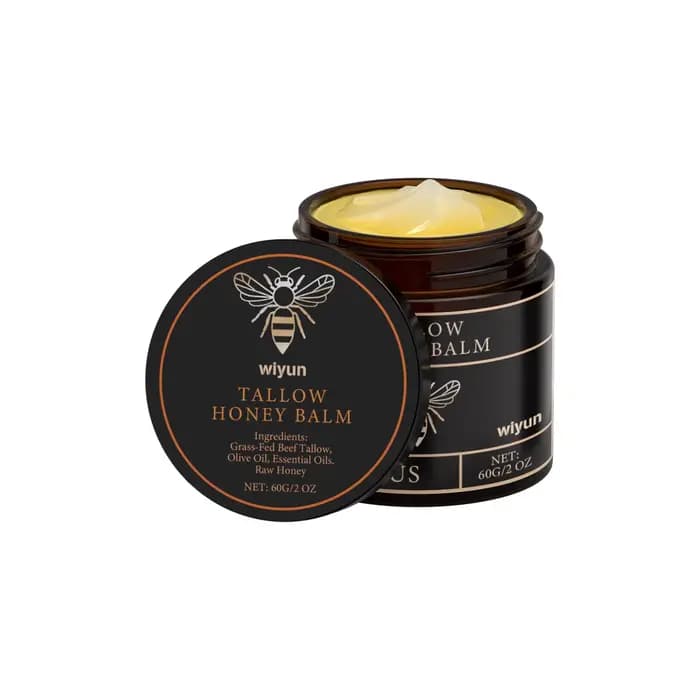 Baume au suif et au miel Wiyun, hydratation longue durée, soulage la peau sèche et rugueuse, formule