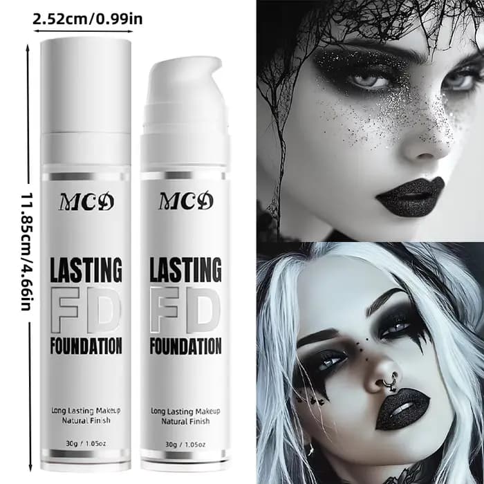 Fond de teint liquide blanc pur