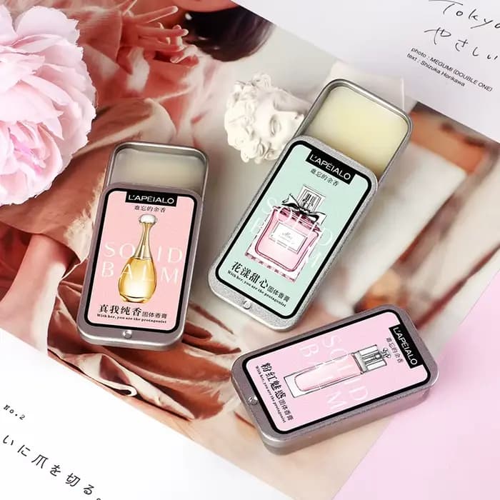 Baume solide parfumé aux phéromones pour femme