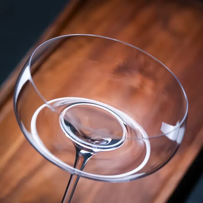 PNT05 CRISON Coupe Verre à Cocktail Verre à Martini en Cristal Verres à Cocktail Art Déco Unique Pisco Aigre Martini Champagne