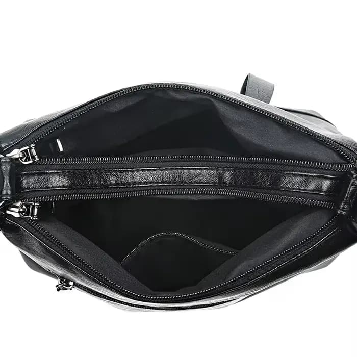 Sac à main asymétrique épaule dénudée en cuir élégant, sac de Shopping, nouvelle mode pour femmes, grain de peau de mouton, beau sac à bandoulière pour dames, 2024