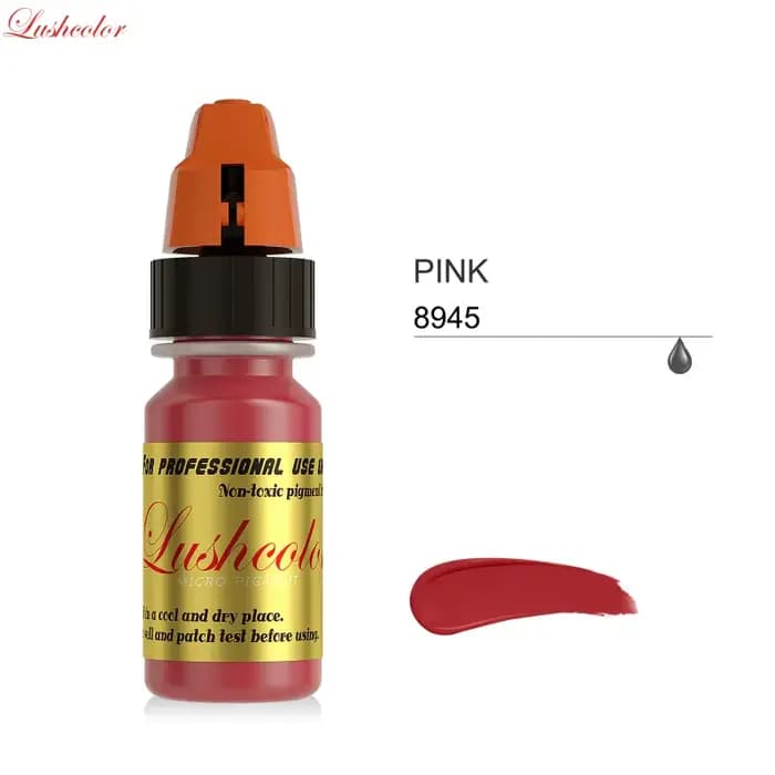 Lushcolor – ensemble de pigments pour lèvres rose doux