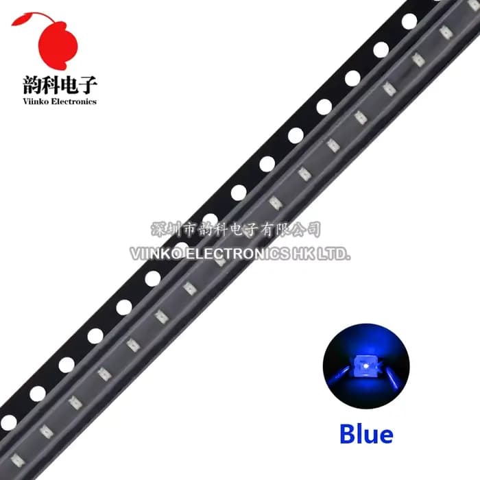 Diode électroluminescente RVB, LED SMD 100, blanc, rouge, bleu, jaune, vert, orange, blanc chaud, rose, violet, 0603 pièces