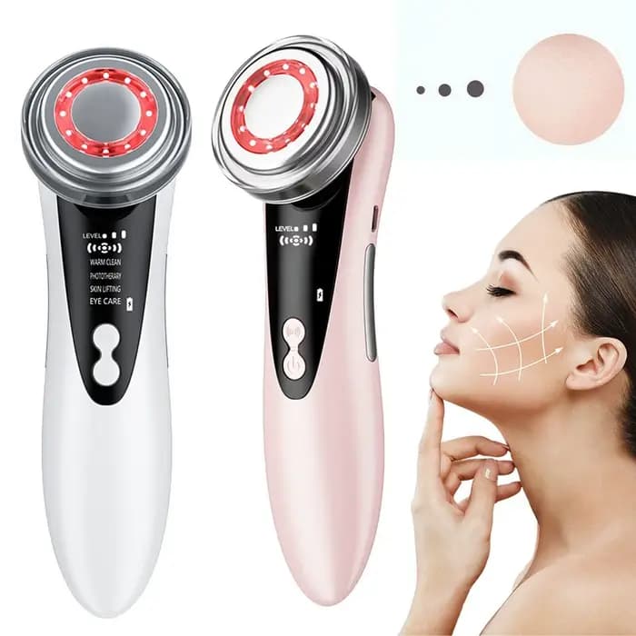 Masseur Facial multifonction 4 en 1, dispositif de radiofréquence pour le visage RF EMS, masseur électrique pour le visage, dispositif de beauté, outils de soins de la peau