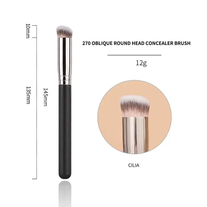 Le set de pinceaux de maquillage en 3 pièces comprend
