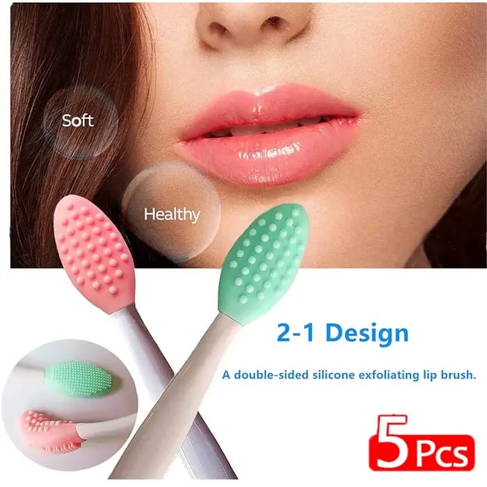 5 pièces brosse à lèvres gommage