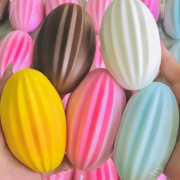Jouet anti-stress Kawaii en forme de melon, en PU souple, à remontée lente, type Mochi, pour la décompression, décoration de bureau, cadeau mignon