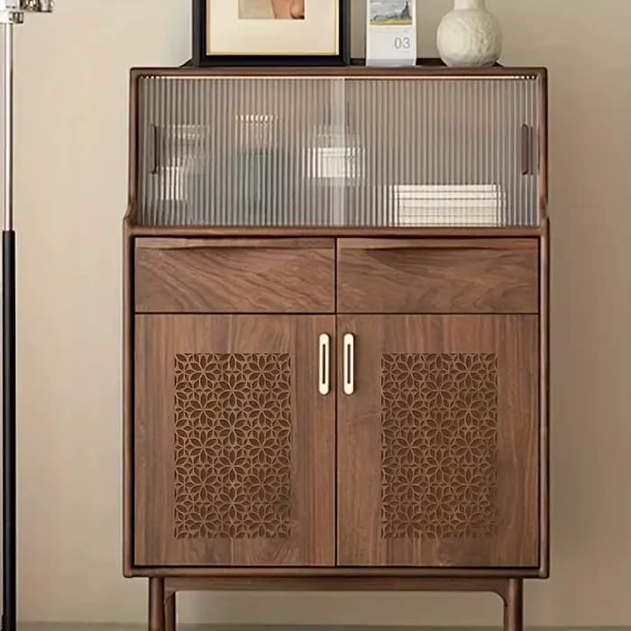 Pochoir PET géométrique floral – Motif floral réutilisable pour murs, meubles et tissus