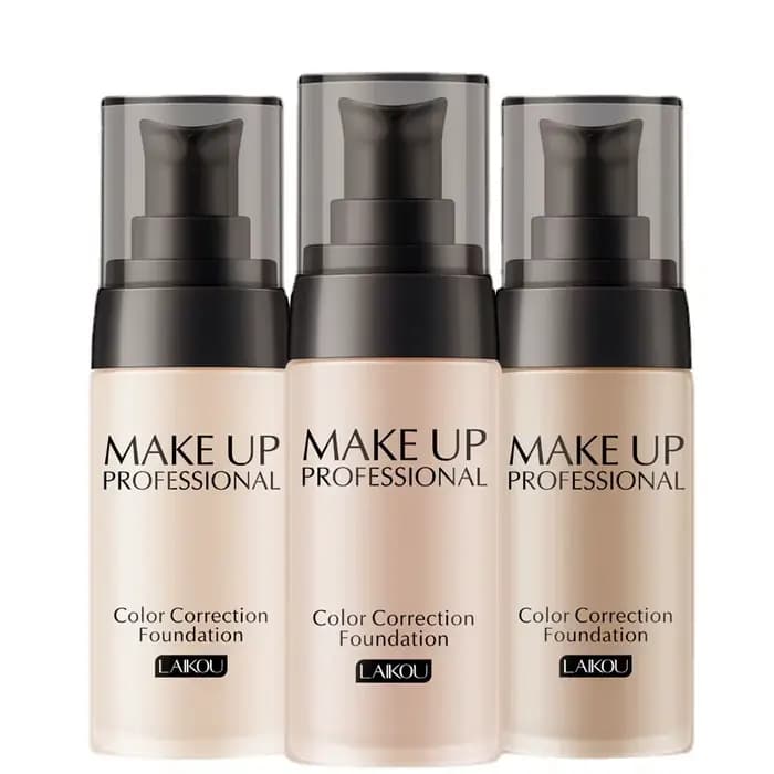 LAIKOU Base de maquillage visage fond de teint liquide BB crème correcteur hydratant contrôle de l'huile blanchissant