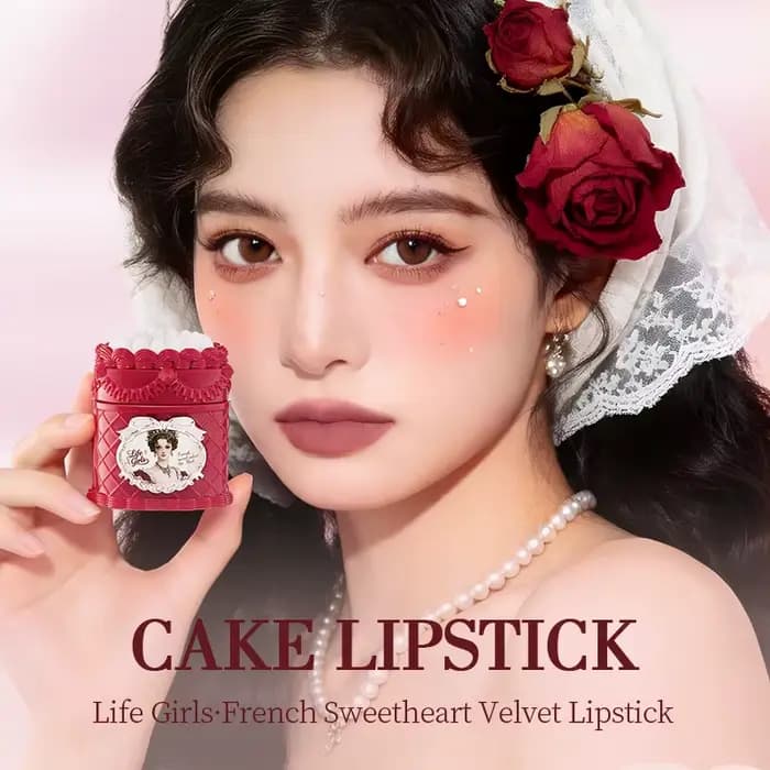 Life Girls Sweet Velvet Lip Gloss avec fini mat soyeux