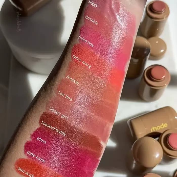 Rhodeskin Stick de Blush de Poche Hydratant pour Lèvres et Joues