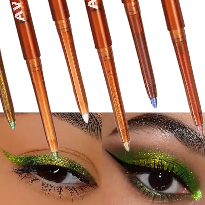 Crayon Eyeliner Gel Vert Scintillant