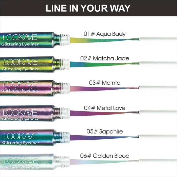 Eyeliner liquide caméléon brillant