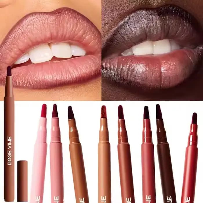 Crayon à lèvres velours marron