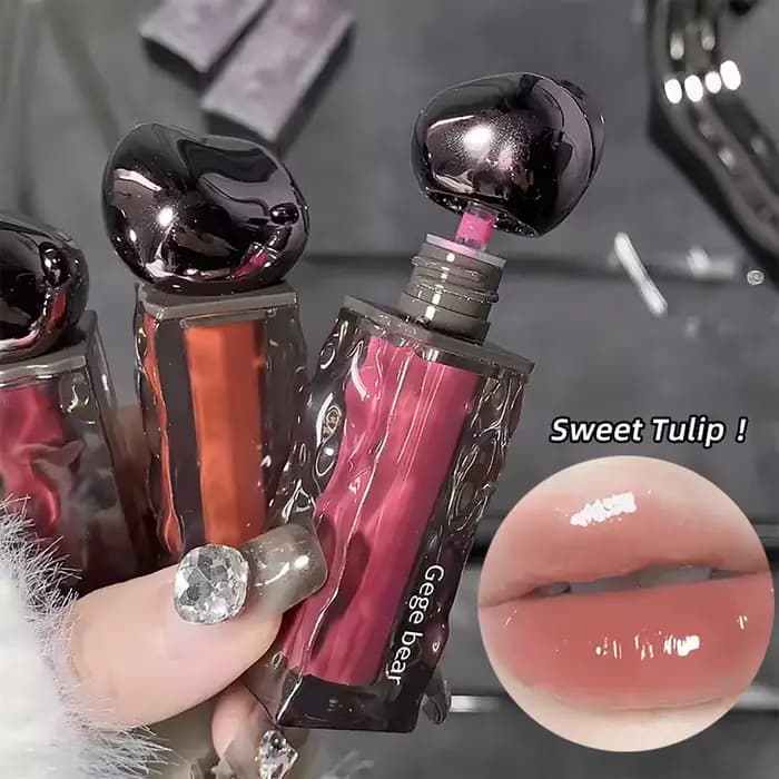Gege Bear Gloss et laque à lèvres effet verre