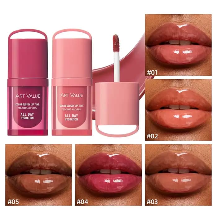 Gloss à lèvres effet miroir