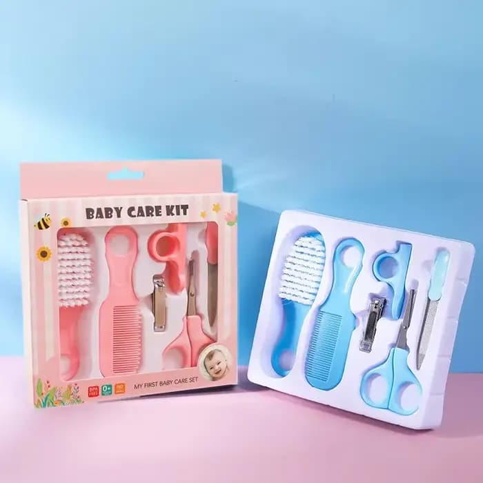 Ensemble de soins pour bébé, coupe-ongles sûr, peigne souple, brosse de soin, peigne BLOHair, ensemble de brosses de toilettage, kit de coupe-ongles, outils de soins de santé