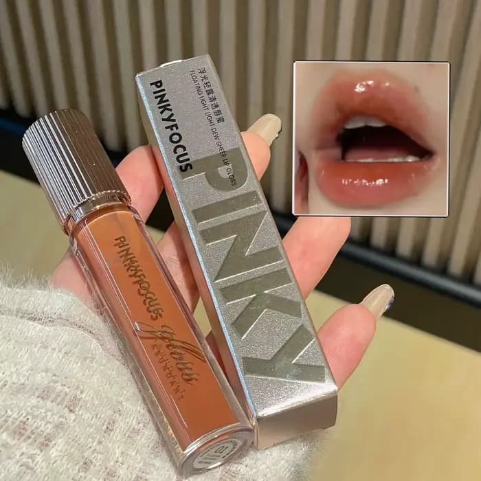 Pinkyfocus Gloss à lèvres effet rosée