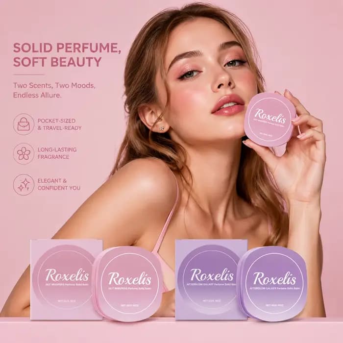 Baume de parfum solide pour femme