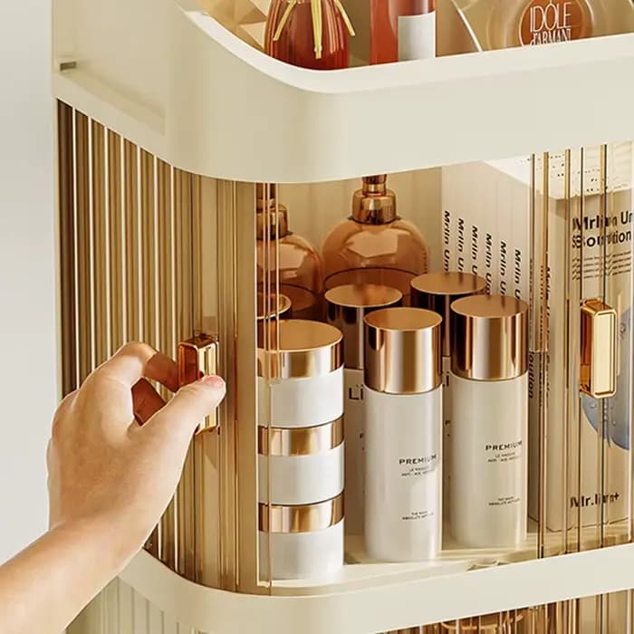 Boîte de rangement de cosmétiques