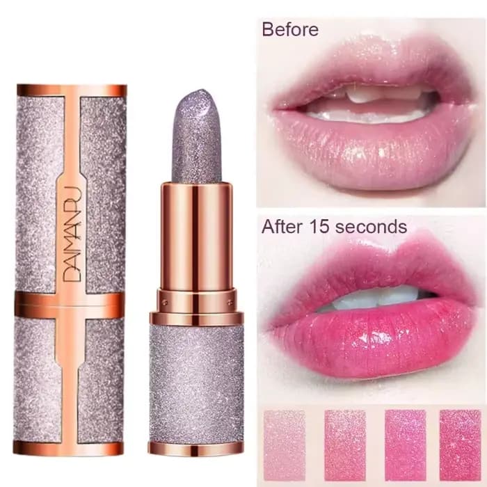 Rouge à lèvres à paillettes