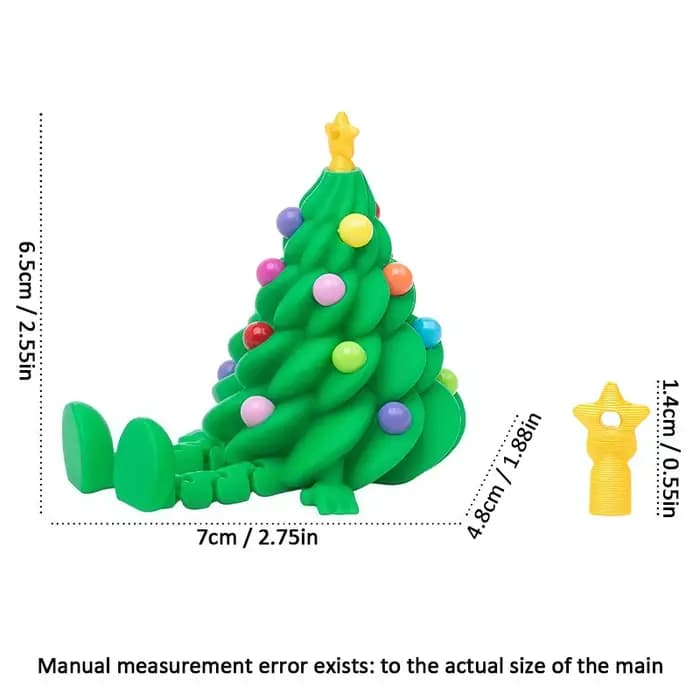 Modèle d'arbre de noël imprimé en 3D