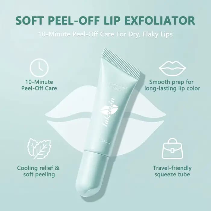 Masque exfoliant doux pour les lèvres