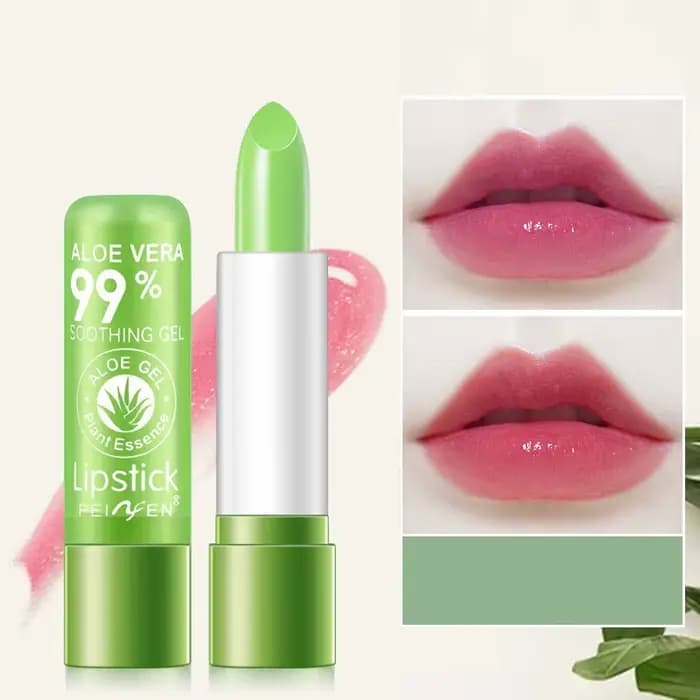 Rouge à lèvres hydratant à l'aloe vera changeant de couleur en fonction de la température
