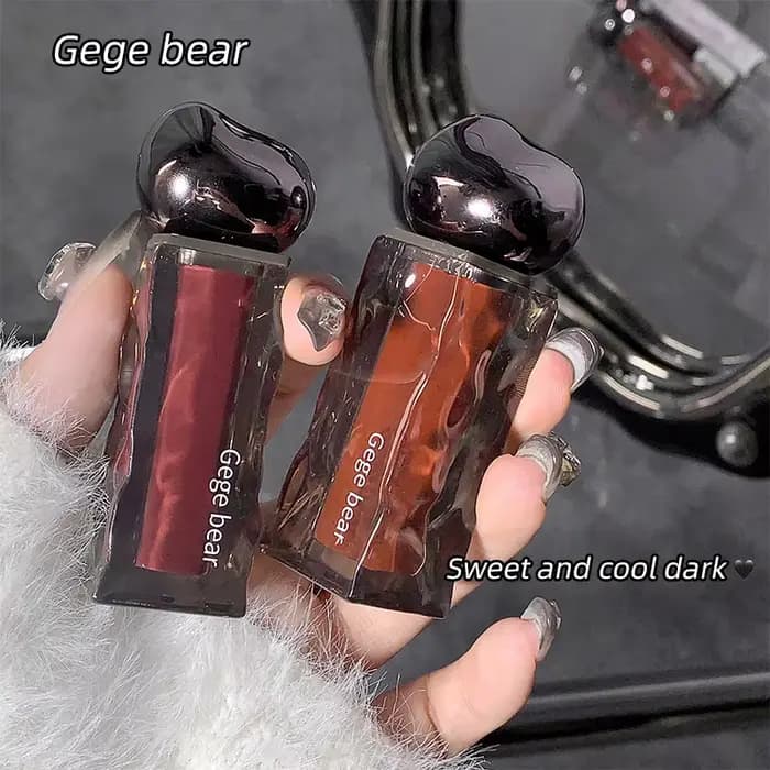 Gege Bear Gloss et laque à lèvres effet verre