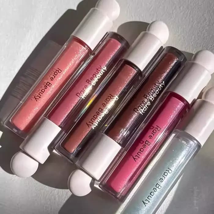Rare Beauty Gloss à lèvres scintillant 6 couleurs Beam Flicker Glimmer Blaze Fine Sparkling