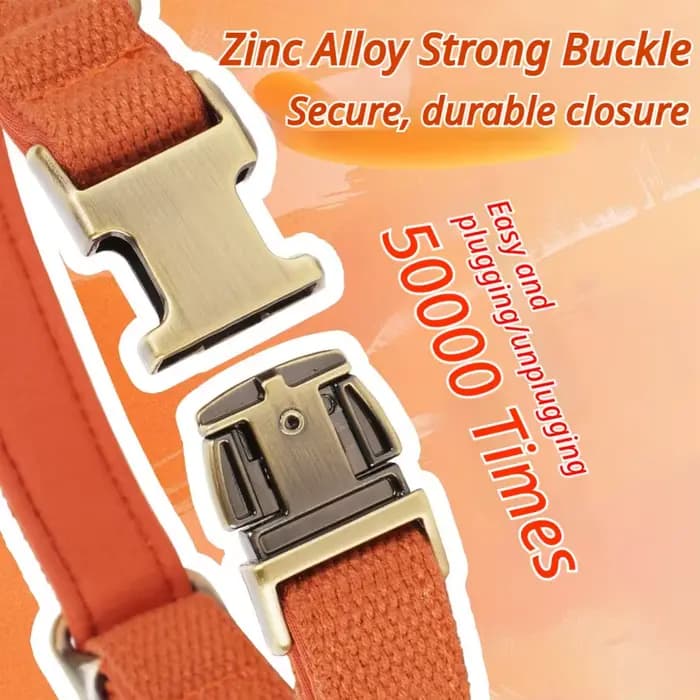 Collier pour animaux de compagnie rouge avec boucle en alliage, doublure confortable en matériau de plongée, sangle tissée durable, ne laisse aucune trace sur la fourrure, pour chiens de petite à moye
