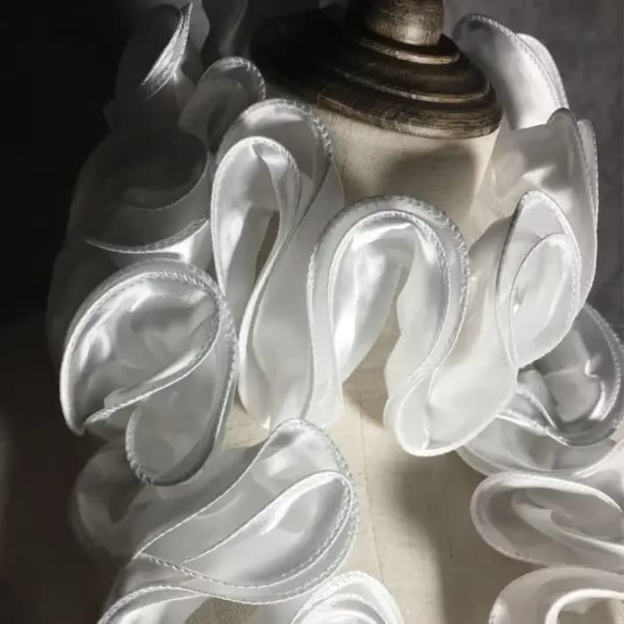 Tissu en maille polyester Bergame, dentelle satinée, accessoires vestisensde créateurs, vente en gros, grill décliné, matériel de couture bricolage