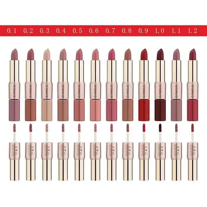 Rouge à lèvres mat 2 en 1