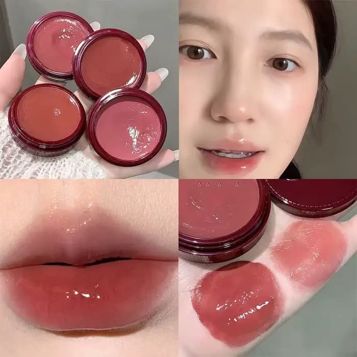 Palette de maquillage crème double usage lèvres et joues