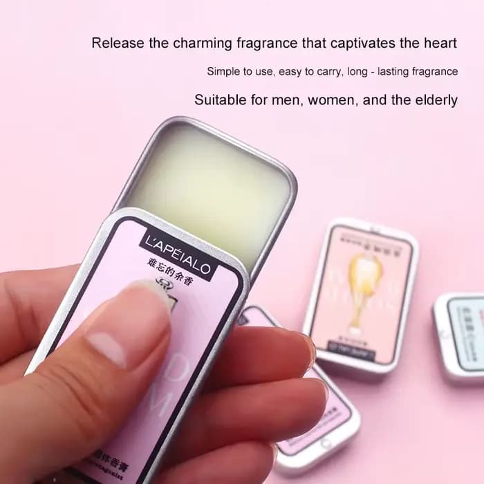 Baume solide parfumé aux phéromones pour femme