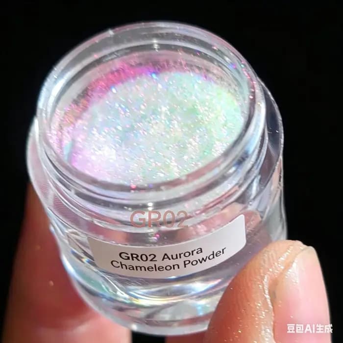 Pigment Multichrome Scintillant Effet Arc-en-ciel Changeant de Couleur