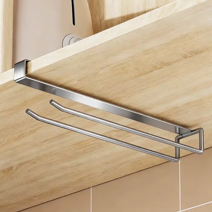 HeMu – support de rangement de cuisine sous l'armoire, sans perçage, support à gobelets suspendu, support multifonctionnel pour verres à vin rouge