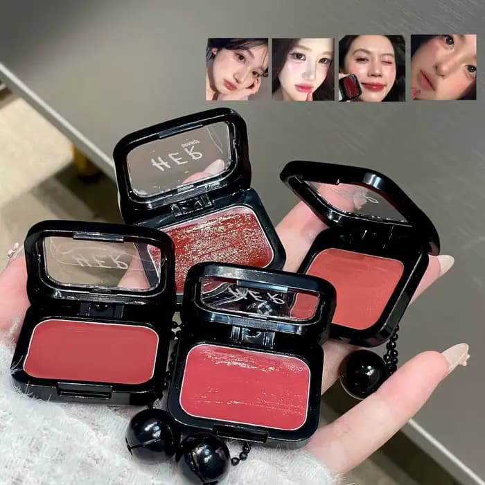 Crème de blush effet brillant naturellement rosé