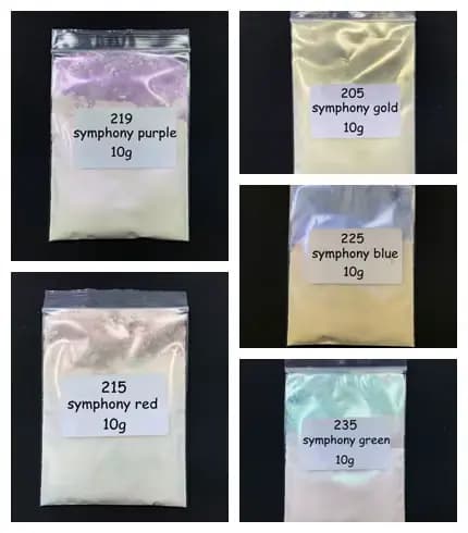 10g symphonie nacré Pigment sirène poudre maquillage fard à paupières peinture savon colorant