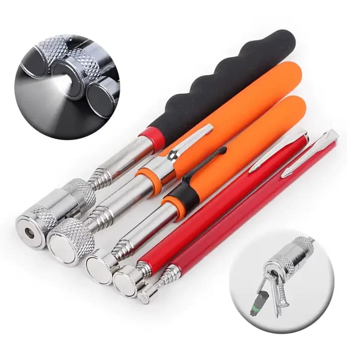 Mini stylo magnétique télescopique Portable, outils pratiques, capacité pour ramasser des boulons d'écrou, bâton de tige de ramassage extensible