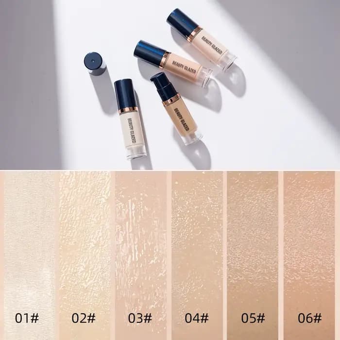Beauty Glazed – correcteur de fond de teint liquide 6 couleurs